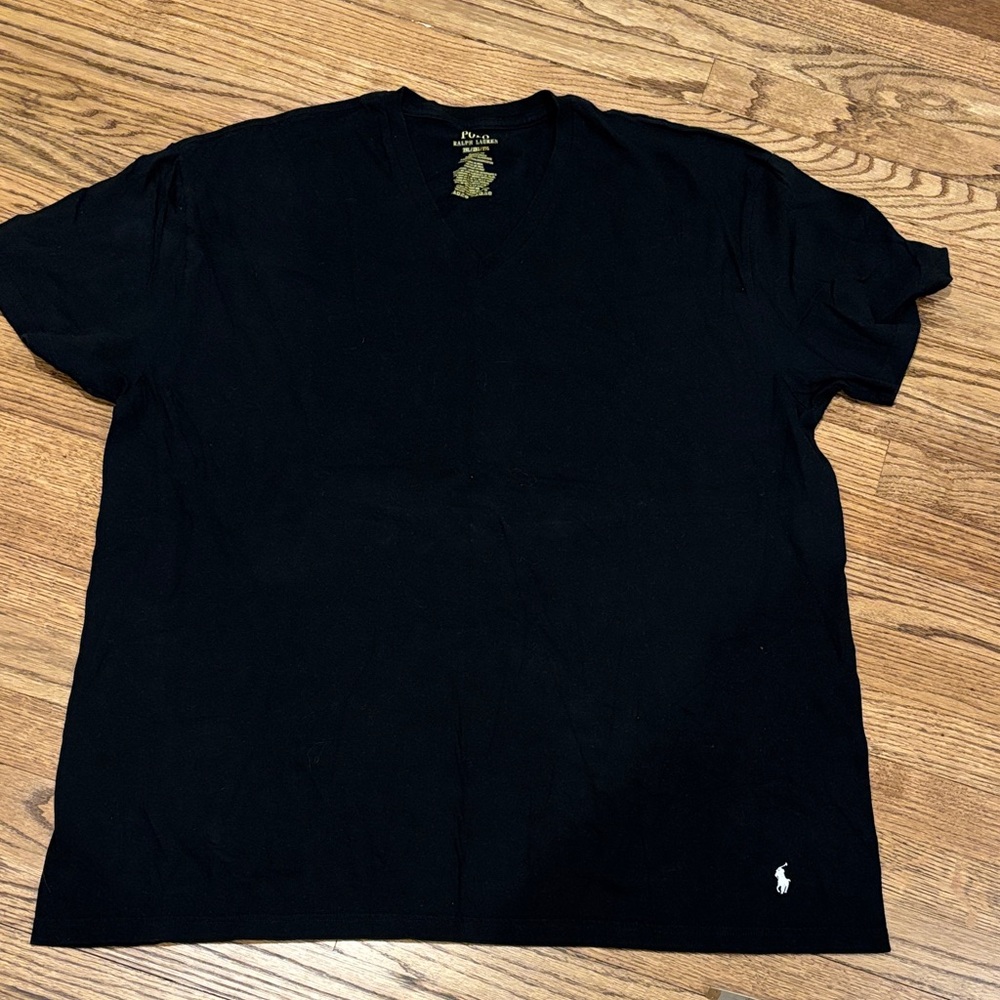 Polo by Ralph Lauren Men's Classic Black Tee 2XL